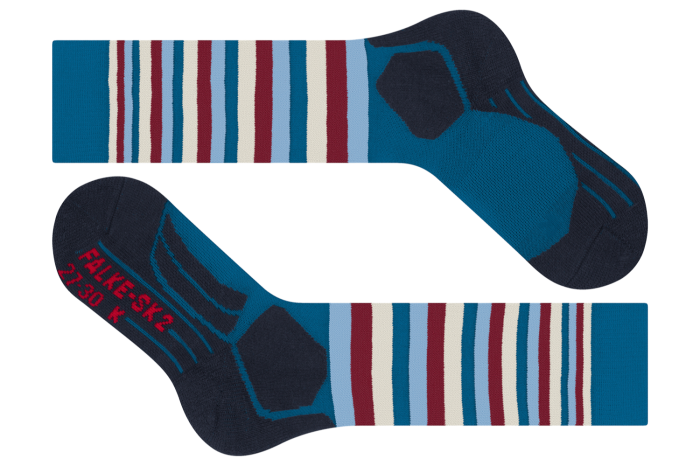 Falke SK2 intermediate knee-high kids’ skiing socks, £21