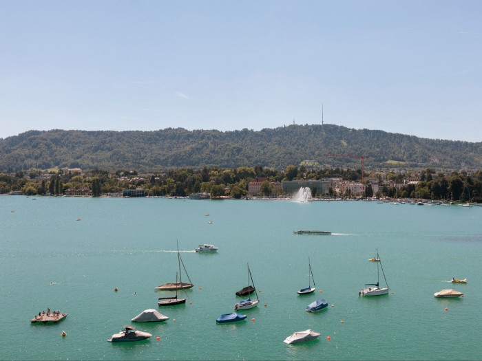 Boats in the lake