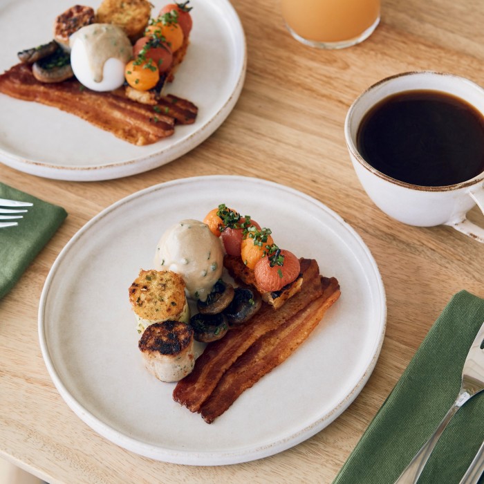 Breakfast at The Terrace Rooms & Wine